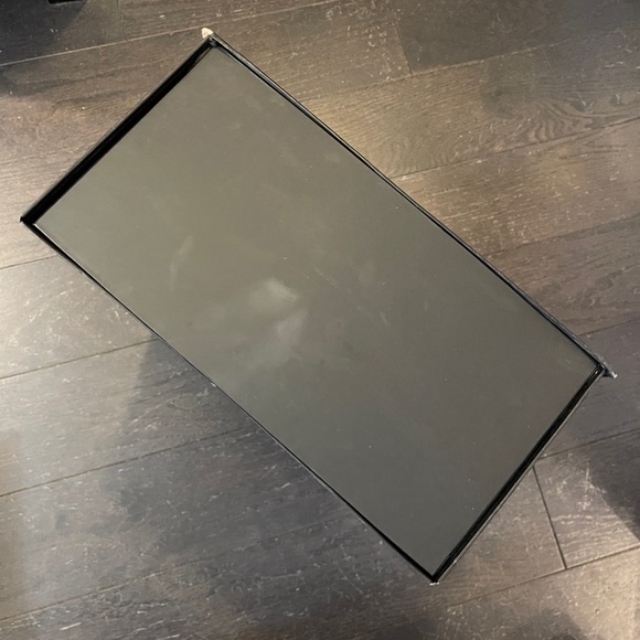 Chanel black white empty bag box decoration storage w/tissue rare size - Picture 9 of 14